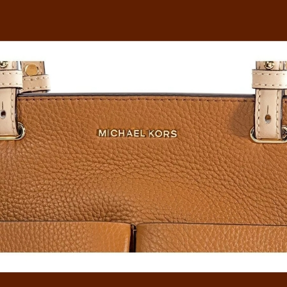 Michael kors Bedford pebbled leather tote med bag MK - Picture 16 of 16